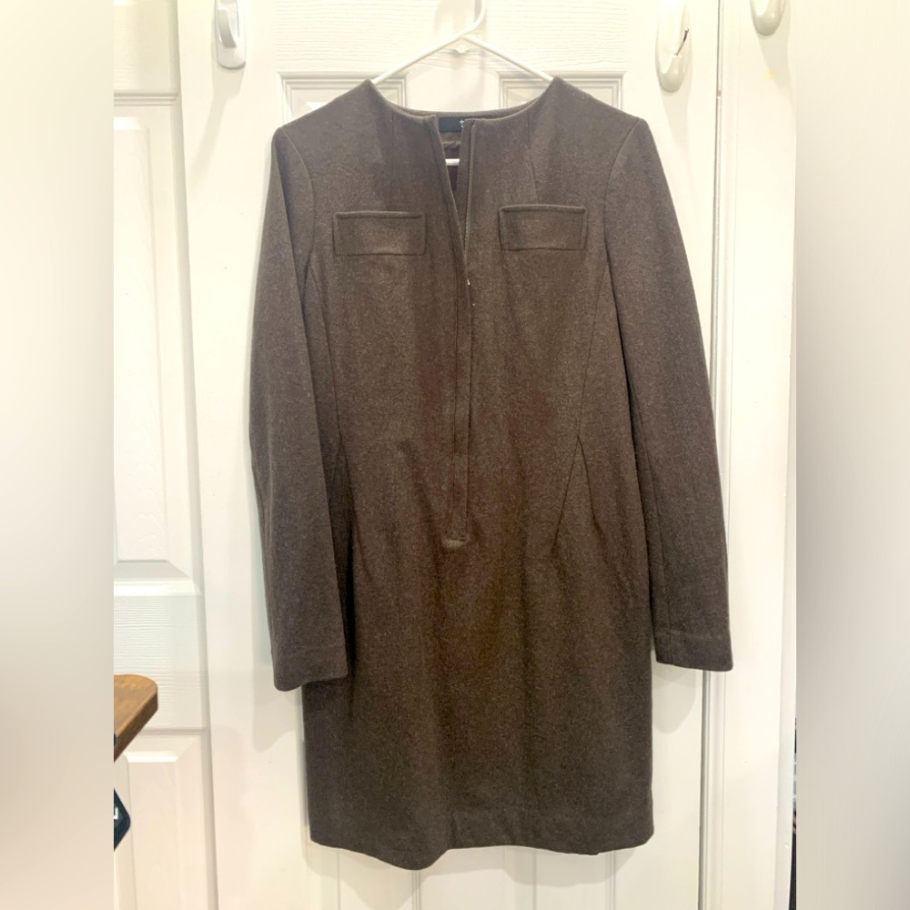 Uniqlo +J Jil Sander wool dress with inner lining and pockets